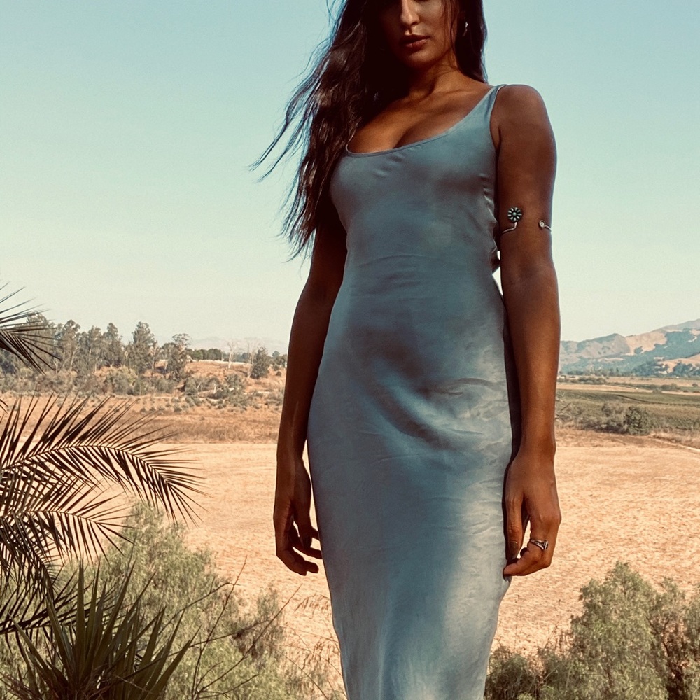 ZARA SLIP DRESS - Picture 4 of 4